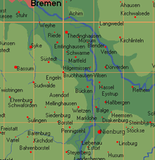 Deutschland-Karte von HAM Office 4