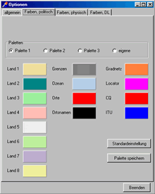 individuelle Farbeinstellung
