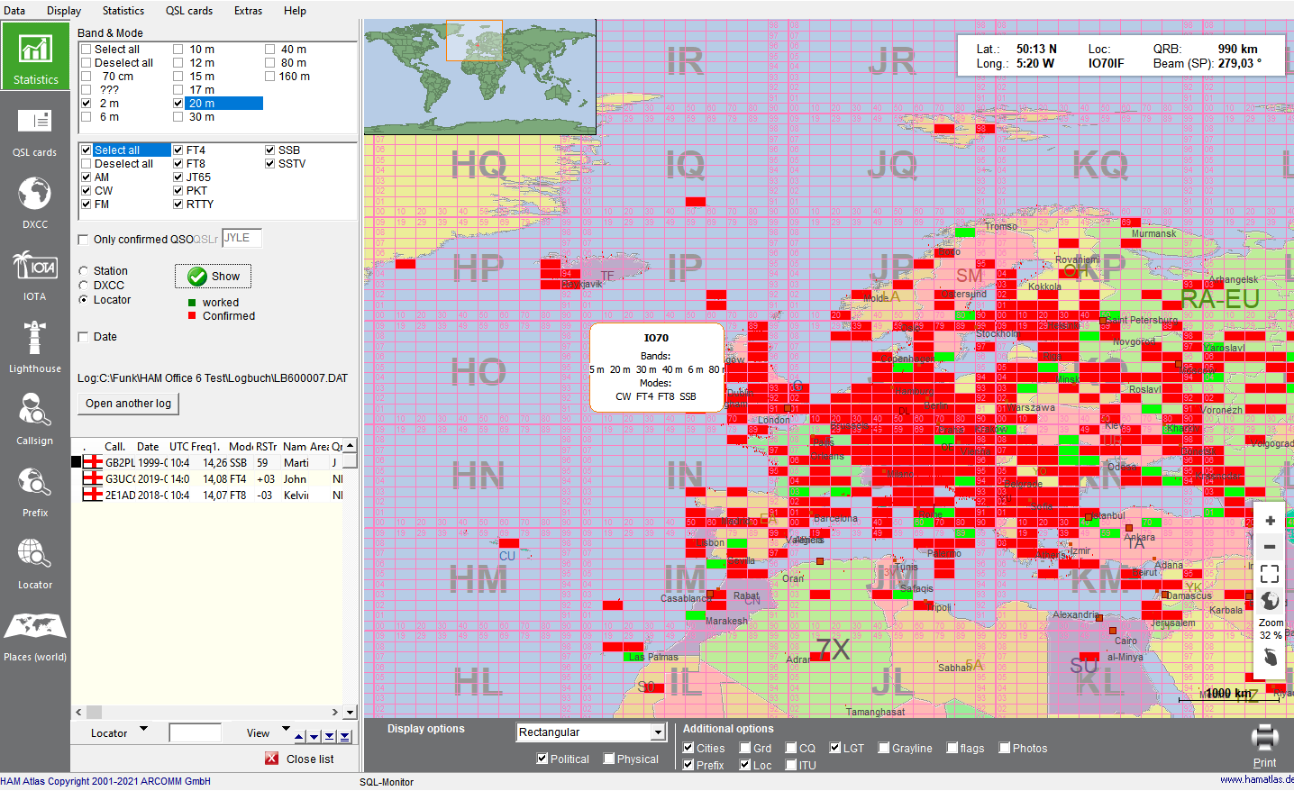 Locator evaluation